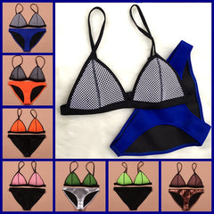 Neoprene Triangular Bikini