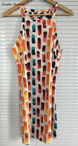 Carmel high neck dress