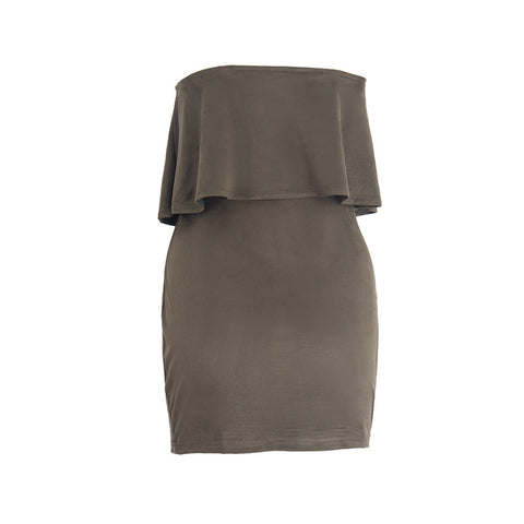 Niamh Olive Dress
